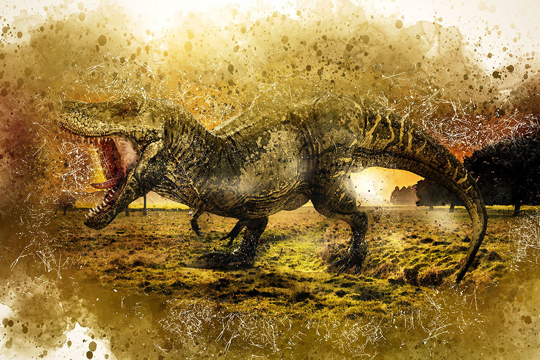 Bundle of 12 Ready-to-Print HQ Graphics of Dinosaur with Rustic Style for t-shirts design.