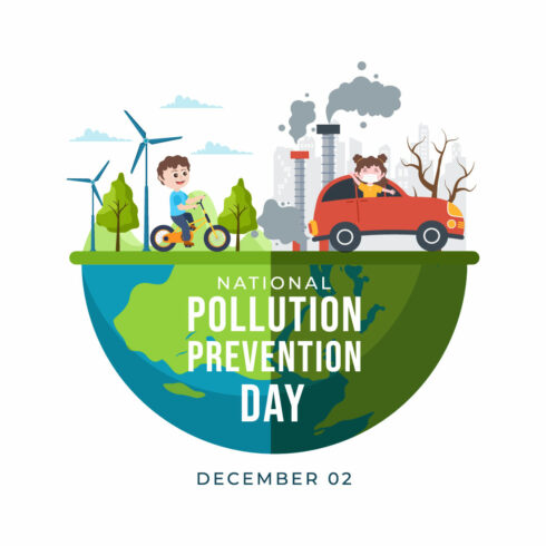 15 National Pollution Prevention Day Illustration cover image.