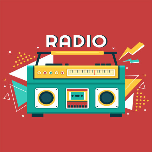 Radio Player Style Illustration cover image.
