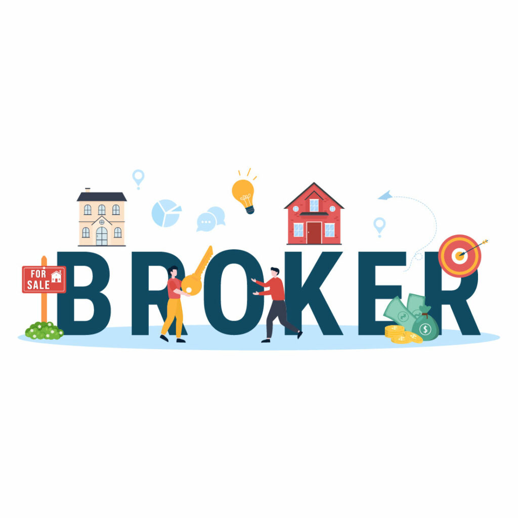 12 Land Broker Illustration MasterBundles