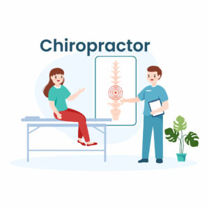 10 Chiropractor Physiotherapy Rehabilitation Illustration - MasterBundles