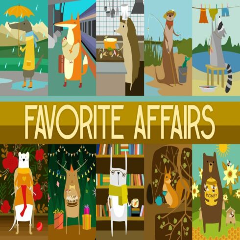 Stickers & Pins Favorite Affairs cover image.