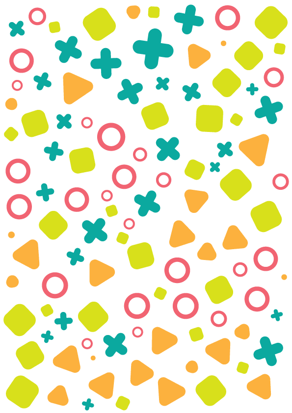 Geometric Seamleass Paper Pattern Design preview image.