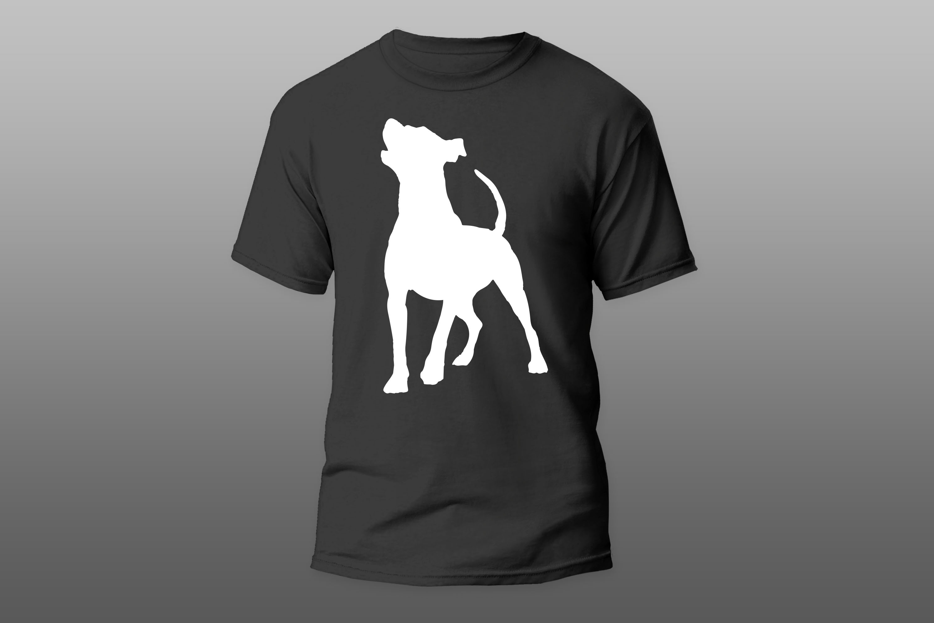 Pitbull Silhouettes T-Shirt Designs Bundle facebook image.