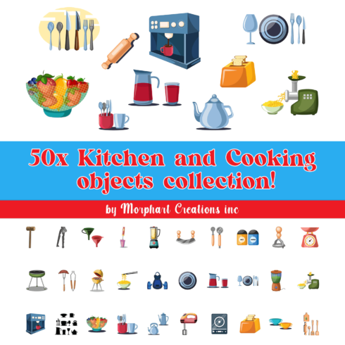 Cover amazing images of items for kitchen and cooking.