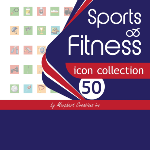 Bundle with beautiful images of sports and fitness items.