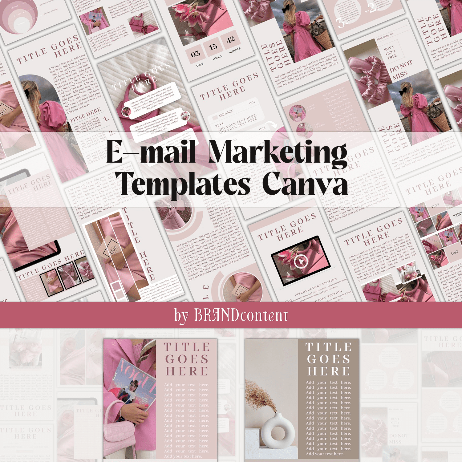 E-Mail Marketing Templates Canva – MasterBundles