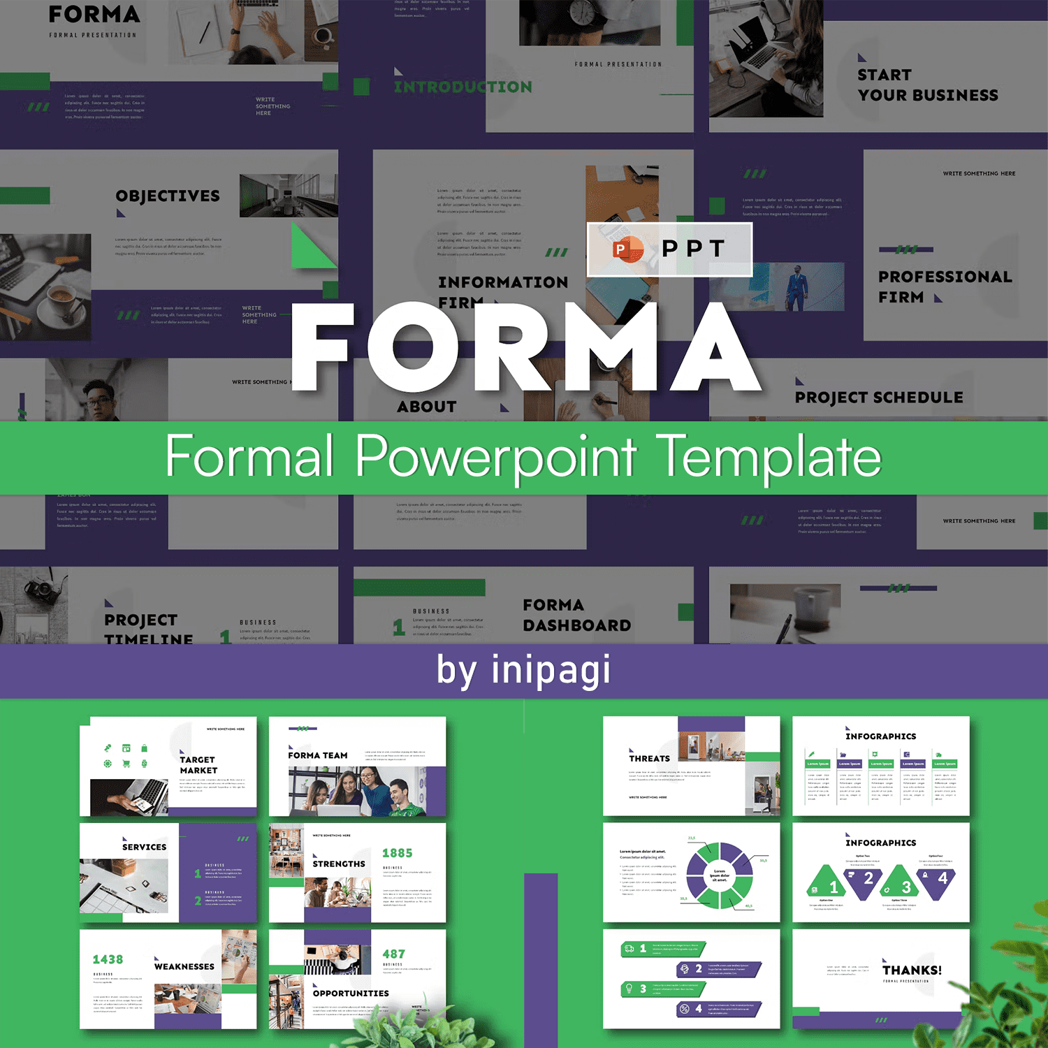 Forma - Formal Powerpoint Template.