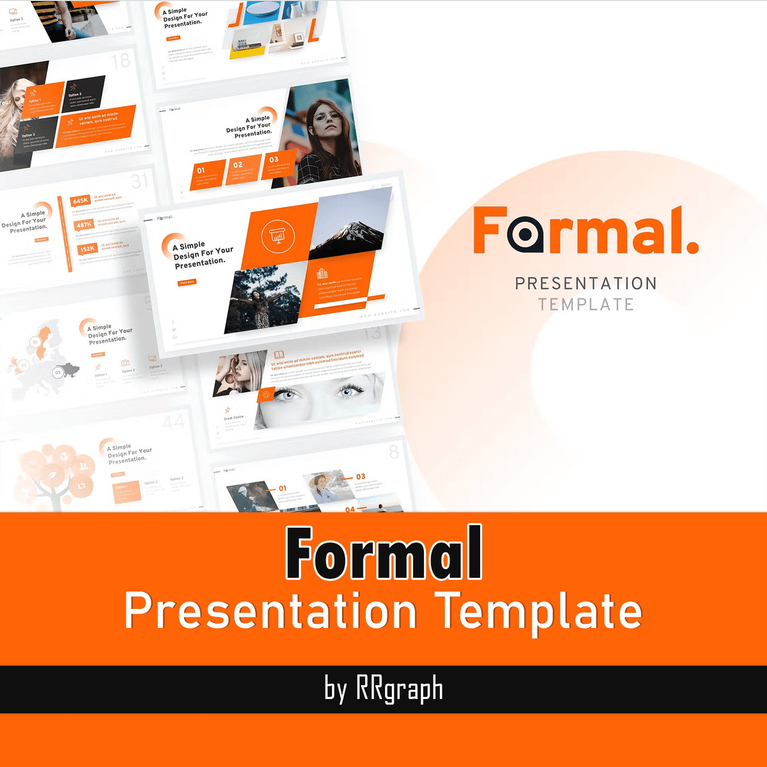 Template For Formal Presentations.