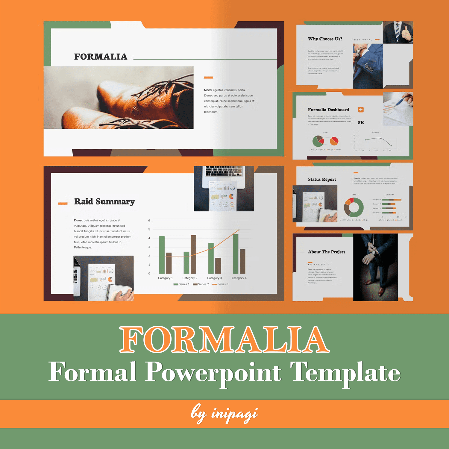 Formalia - Formal Powerpoint Template.