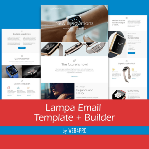Image collection of irresistible email design template.