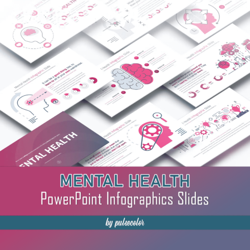 Mental Health - Powerpoint Infographics Slides.