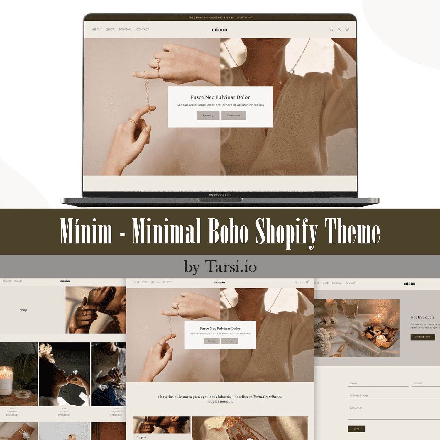 Set of adorable shopify theme images.