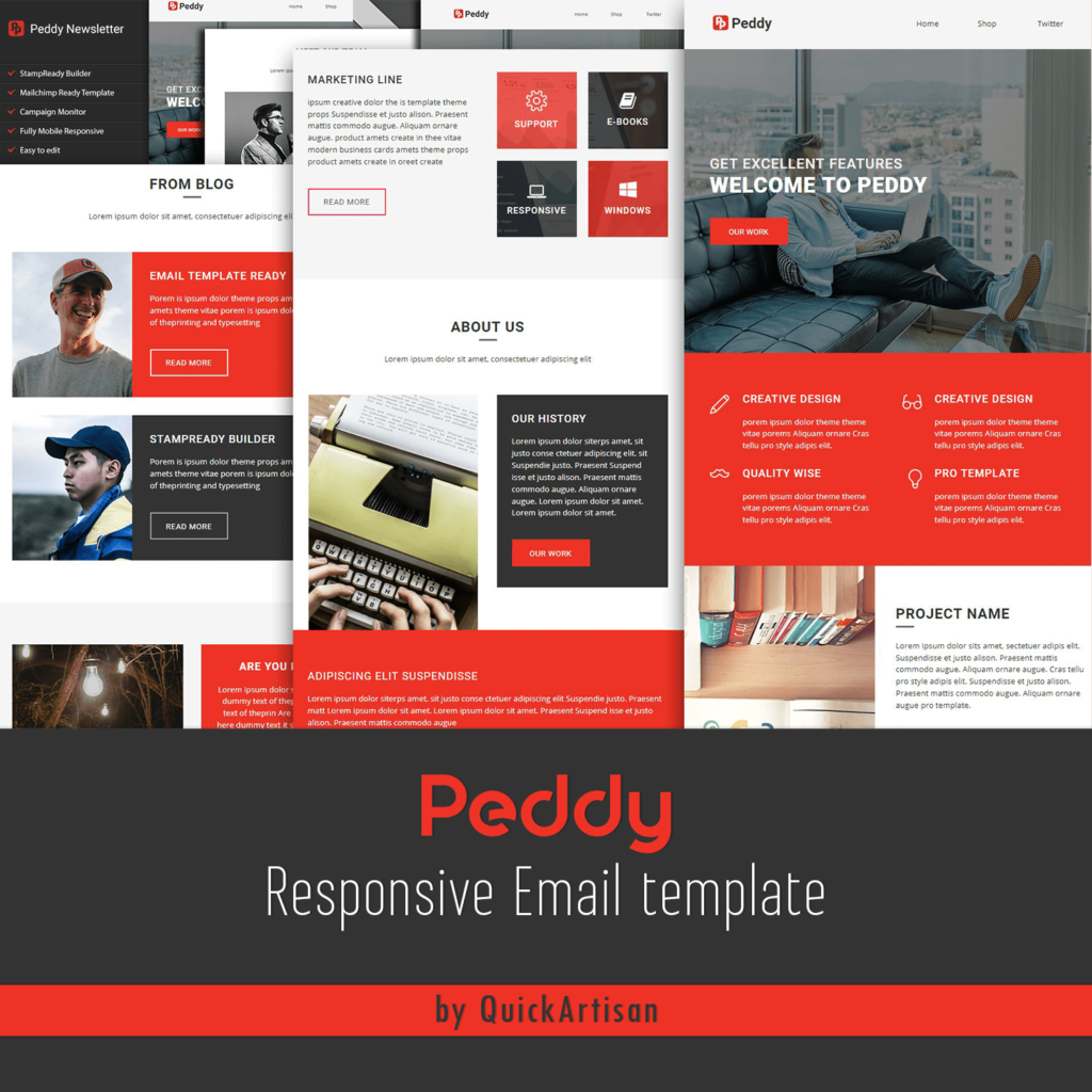 strapi add email template