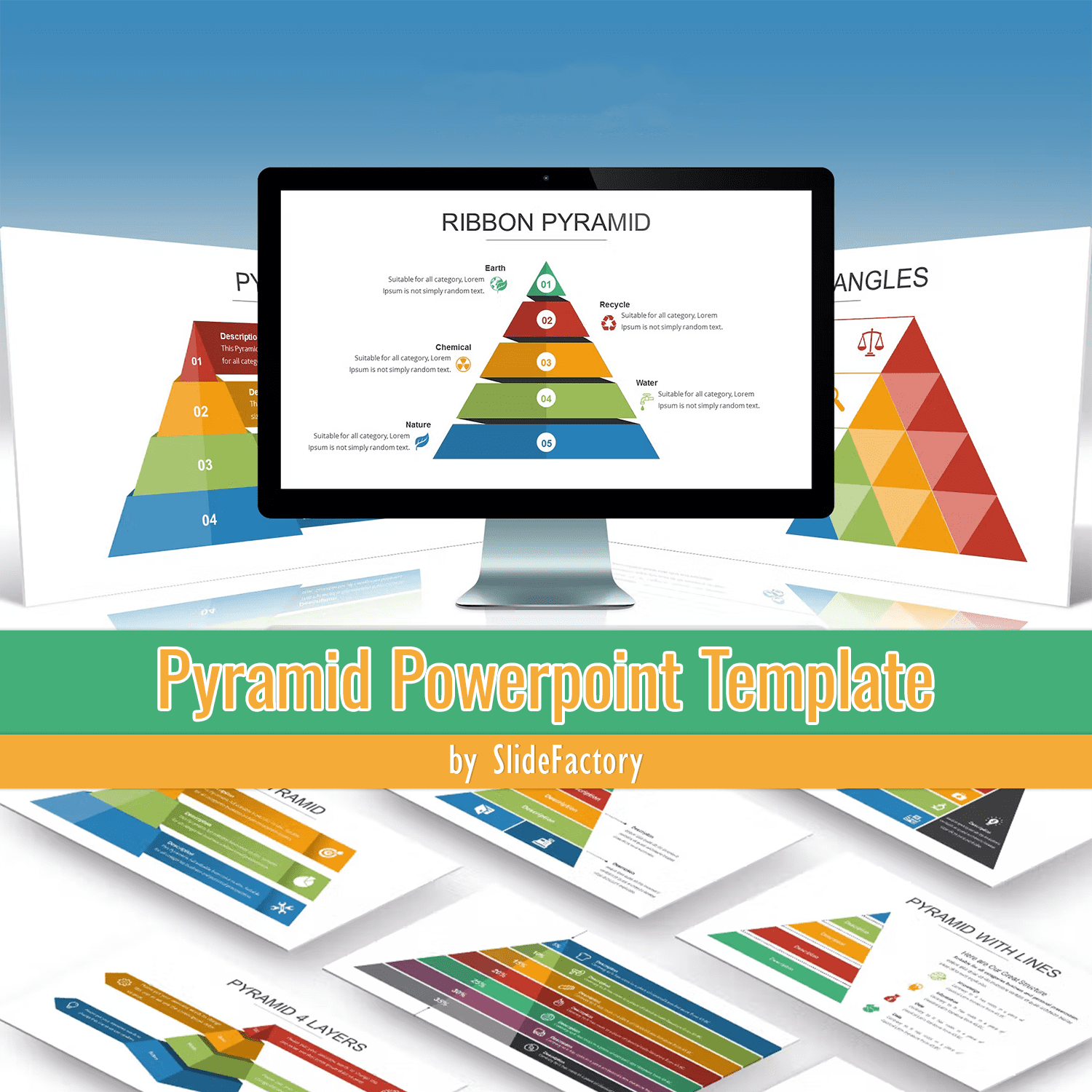 Pyramid Powerpoint Template.