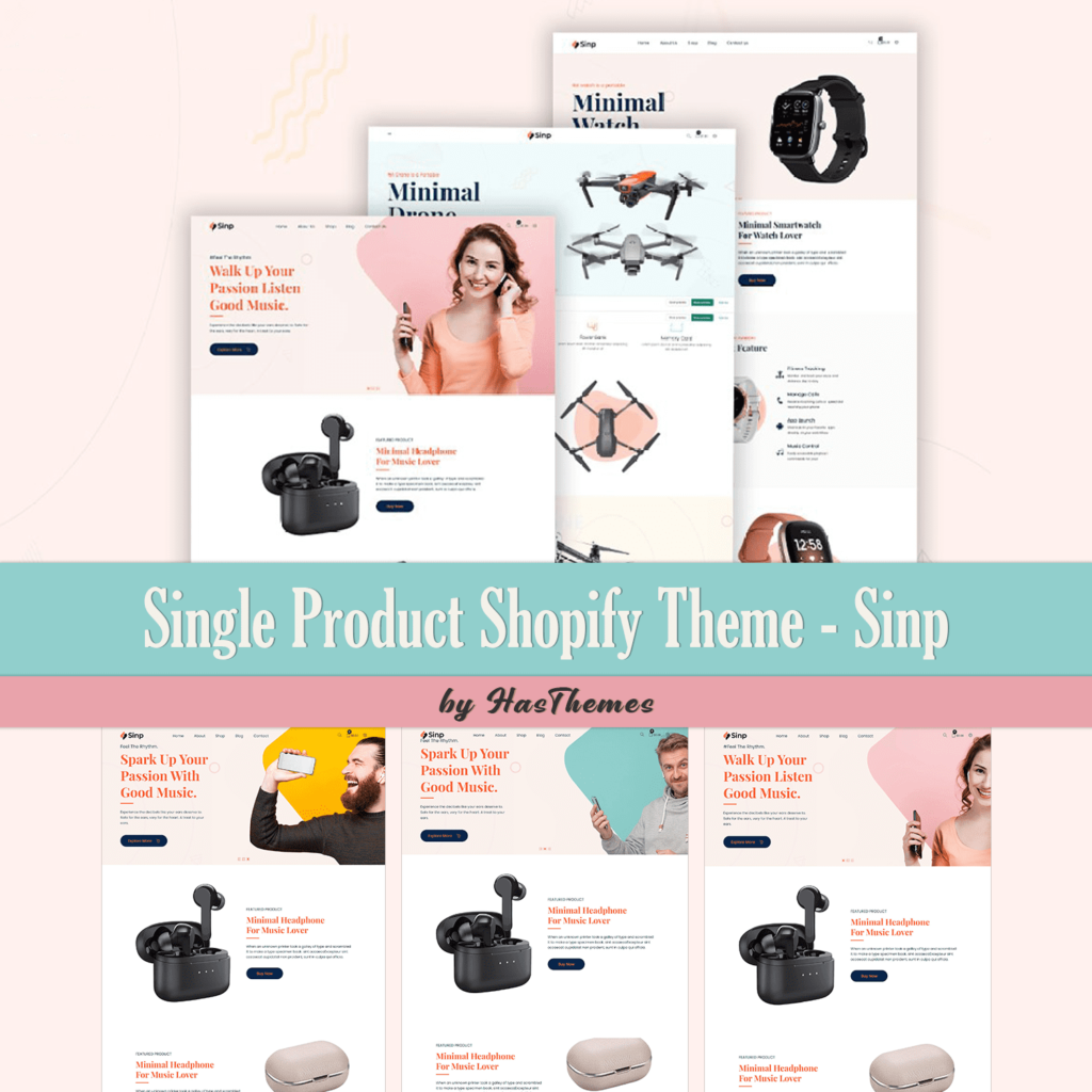 Single Product Shopify Theme - Sinp – MasterBundles