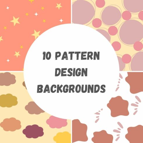 Nice Pattern Design Backgrounds cover image.