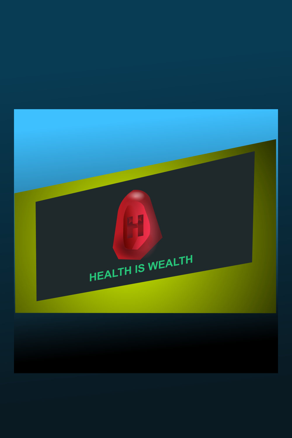 Pinterest image for Health Logo.