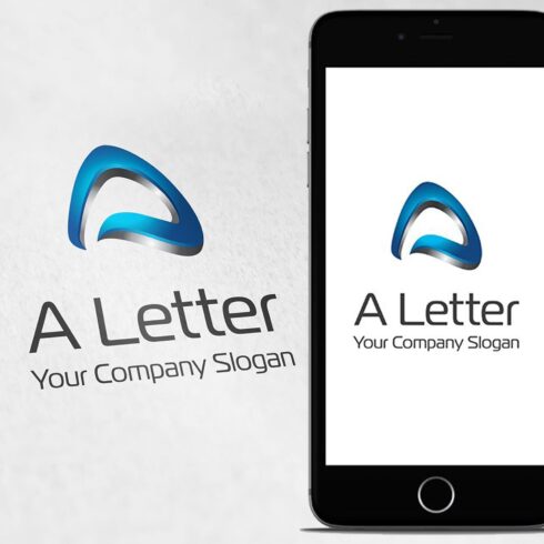 Letter A Logo Vector Icon.