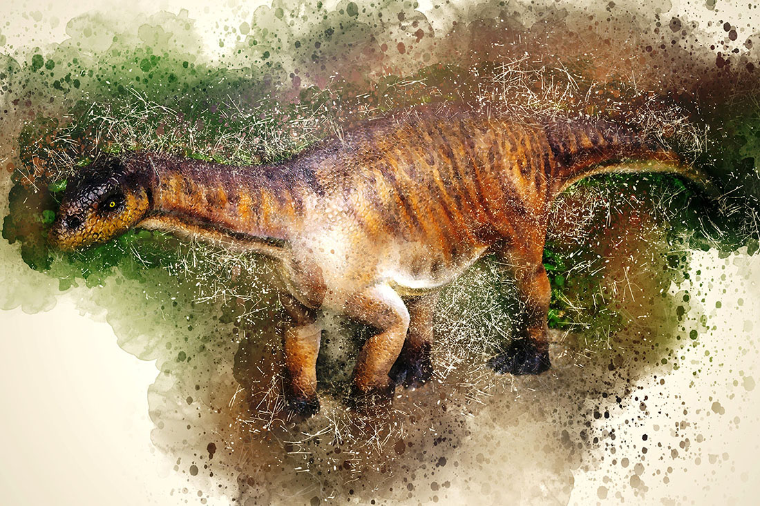 Bundle of 12 Ready-to-Print HQ Graphics of Dinosaur with Rustic Style for any kind of printing.
