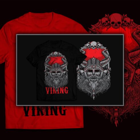 Viking T-Shirt Design.