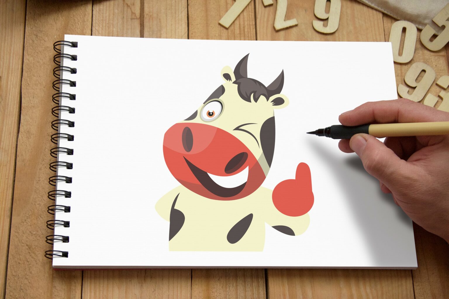 12 Cow Emotion Collection Illustration – MasterBundles