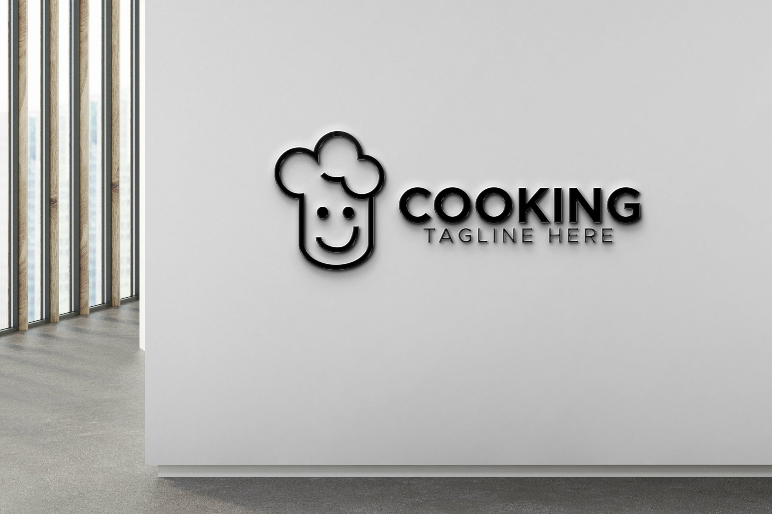 Chief - Cooking Logo example preview.