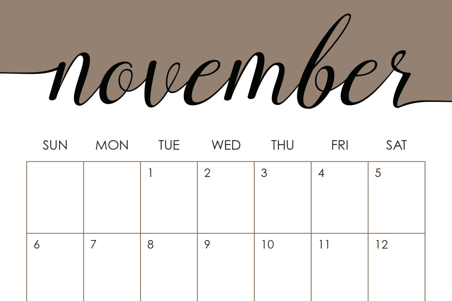 40+ Best Printable November Calendar Designs for 2022 40+ Best Printable November Calendar Designs for 2022