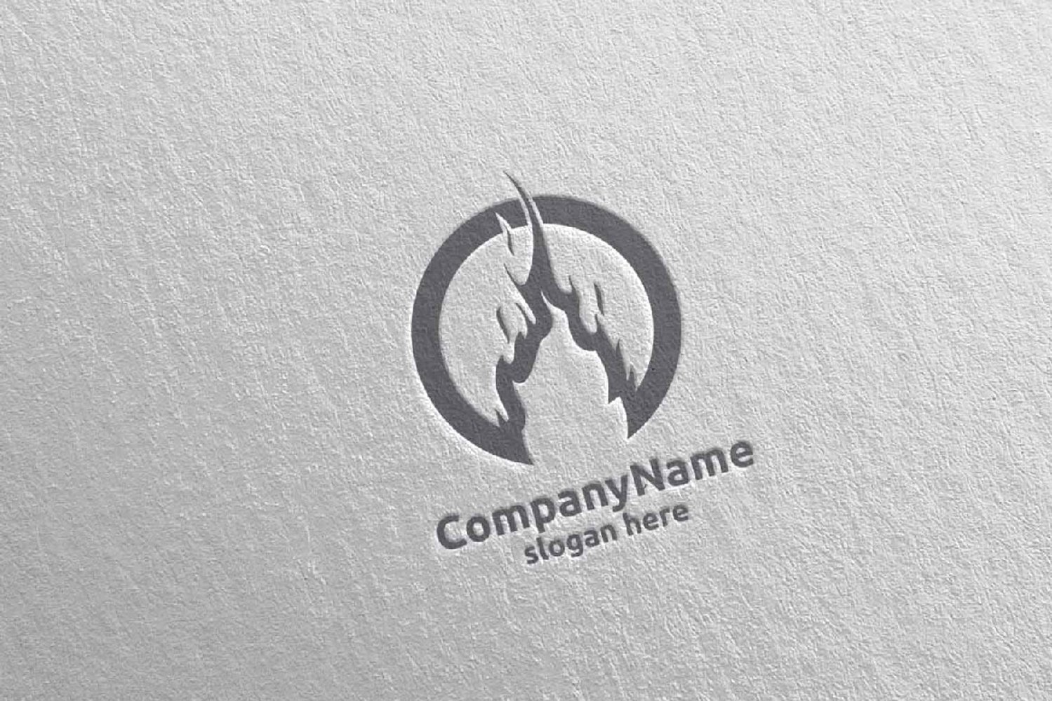Professionally designed logo in b&w color style.
