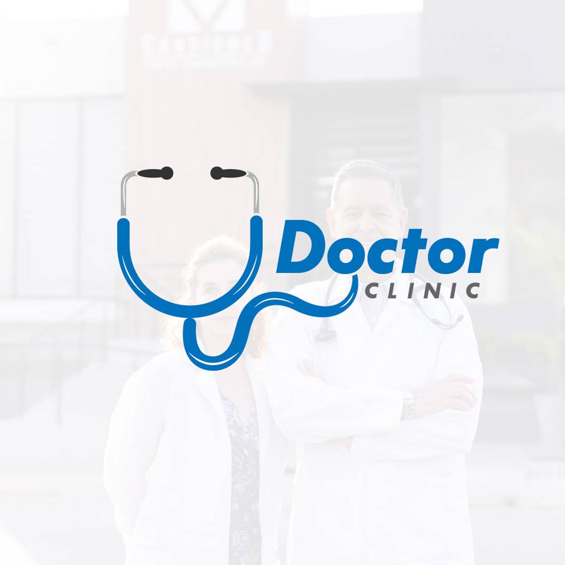 4 Doctor Medical Logo Design, doctor clinic logo.