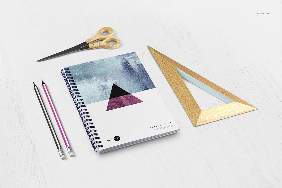 So creative notebook for the modern ideas.