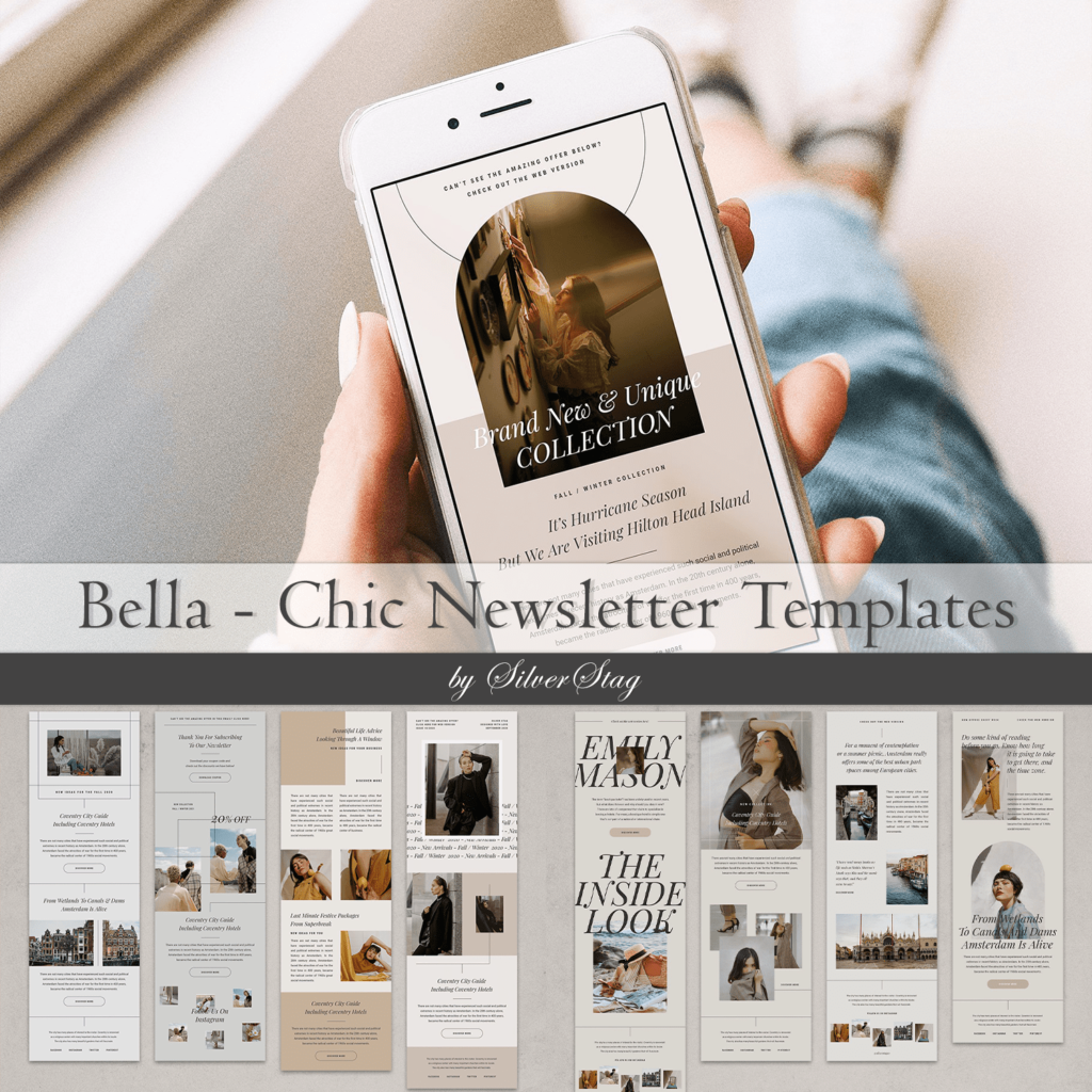 Bella - Chic Newsletter Templates – MasterBundles