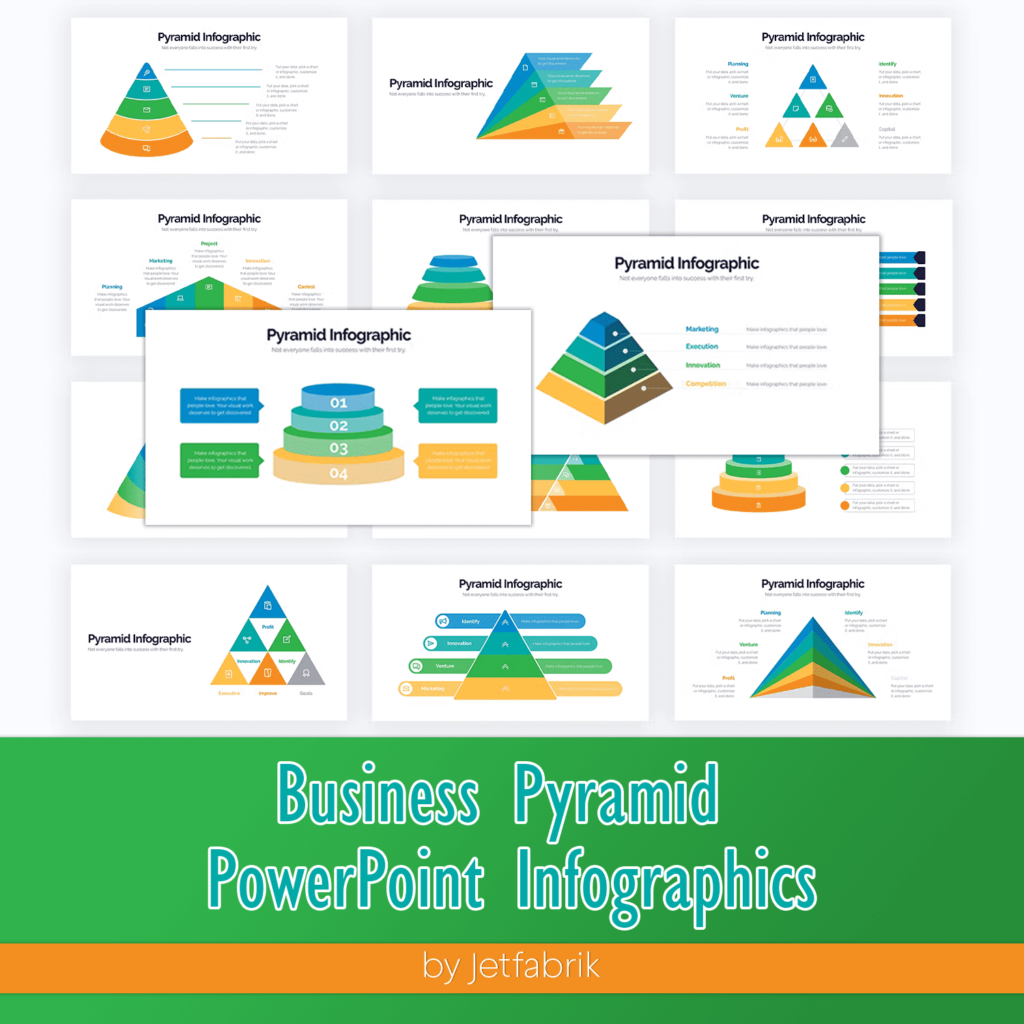 Business Pyramid PowerPoint Infographics – MasterBundles
