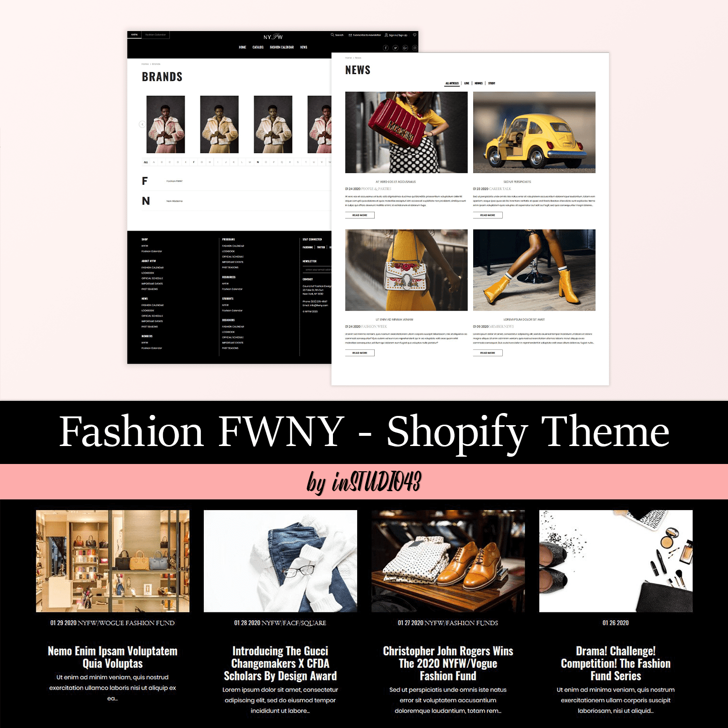 Fashion FWNY - Shopify Theme cover.