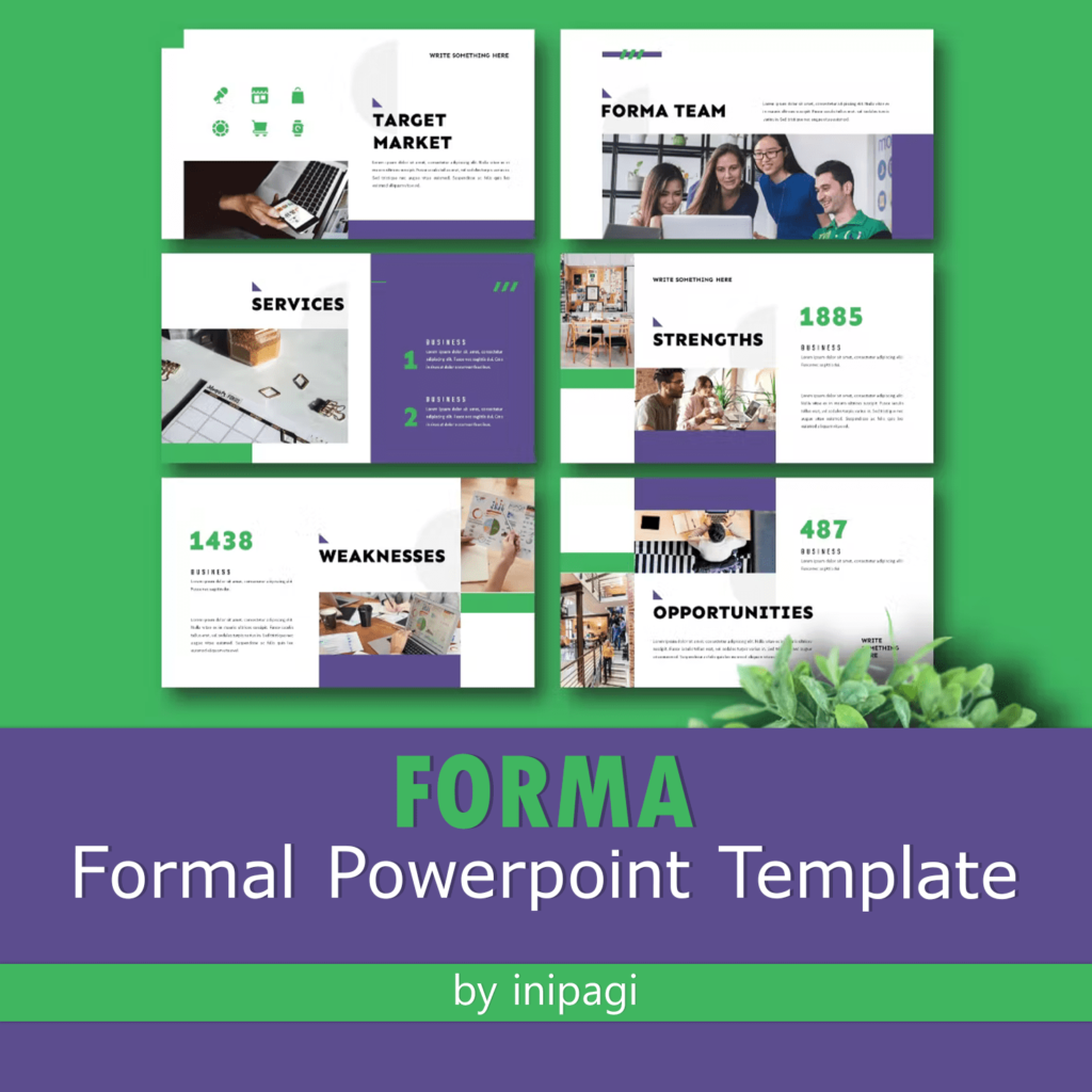 Forma - Formal PowerPoint Template – MasterBundles