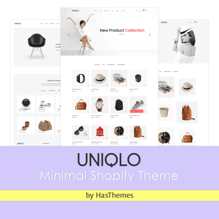 Minimal Shopify Theme - Uniqlo – MasterBundles