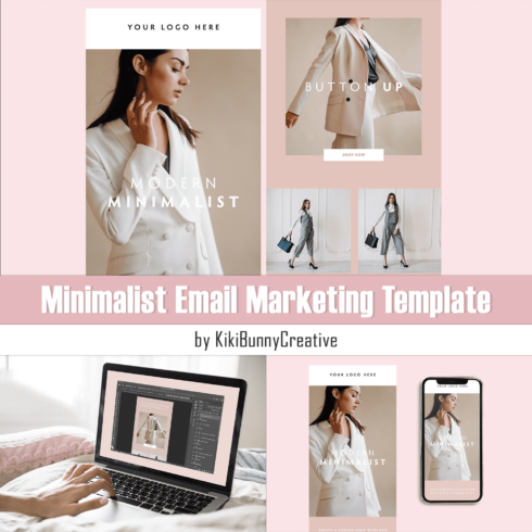 Minimalist Email Marketing Template – MasterBundles