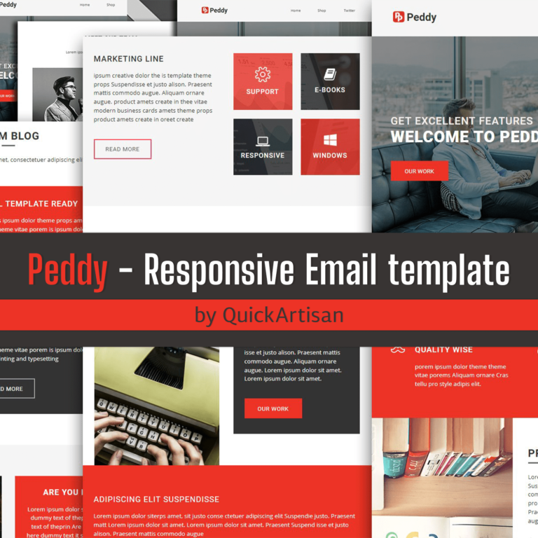Peddy - Responsive Email Template – MasterBundles