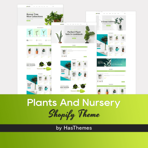 Plants And Nursery Shopify Theme.