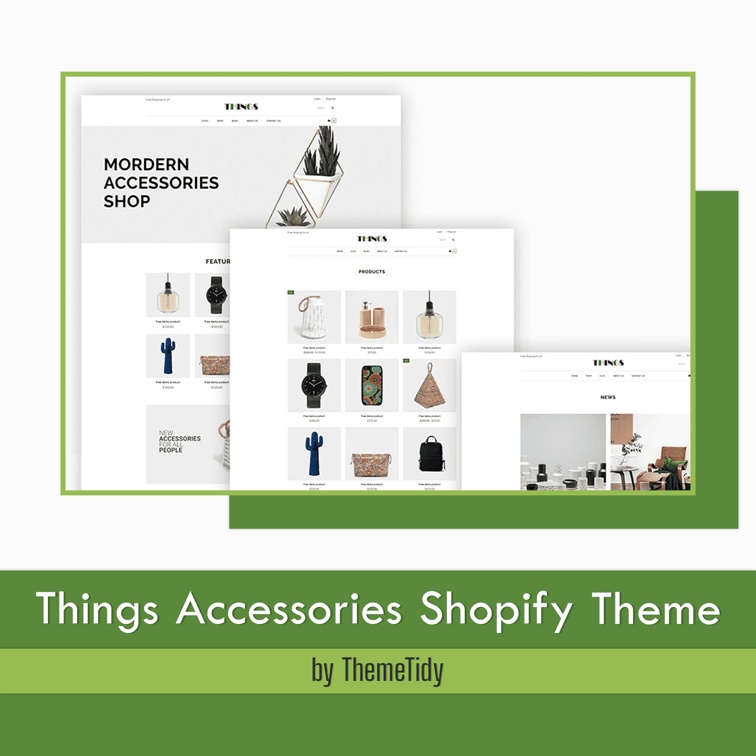 Things Accessories Shopify Theme from ThemeTidy.