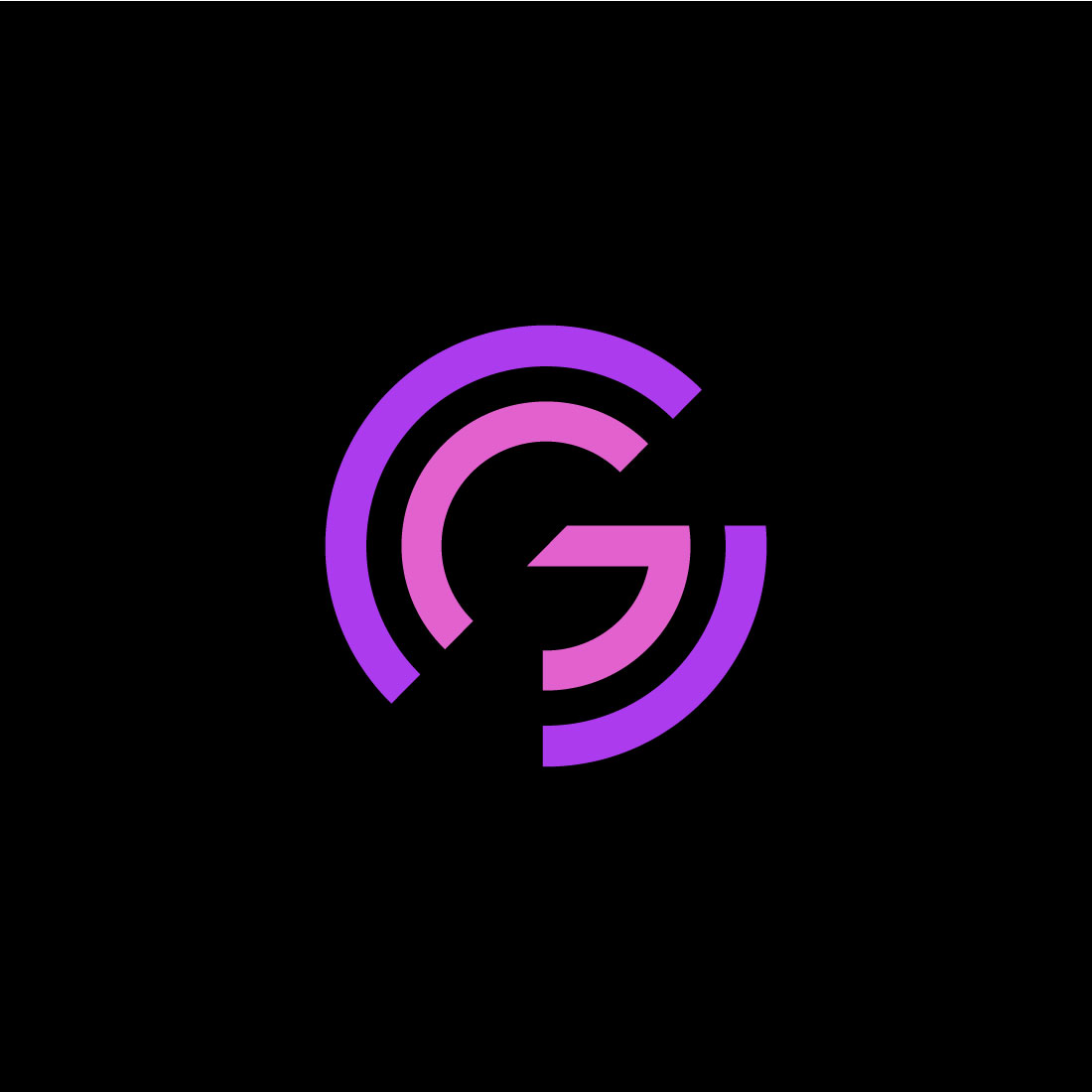 G Letter Monogram Gaming Logo Stock Vector (Royalty Free) 1645700719 |  Shutterstock