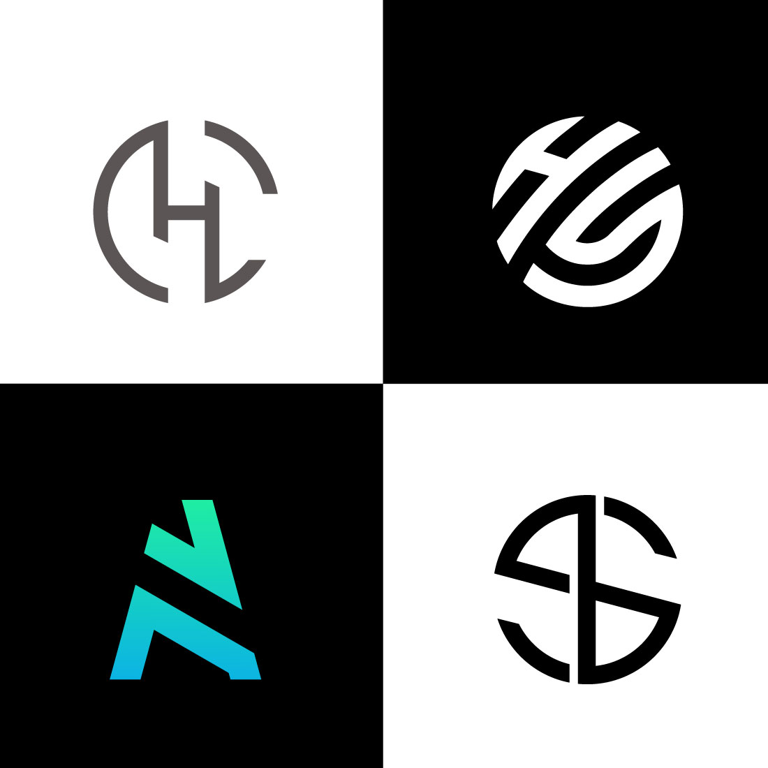 Awesome Minimal Logo Design preview.