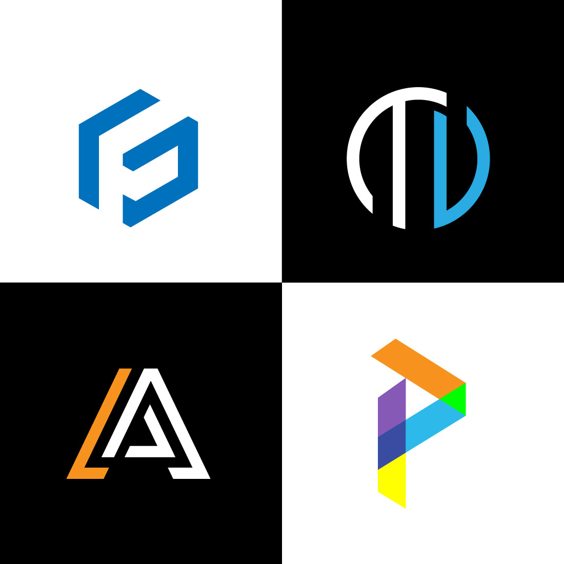 modern simple logos