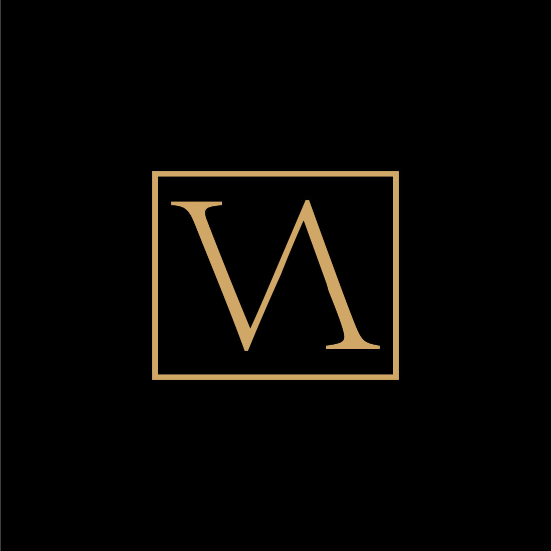 VA Logo Design Template cover image.