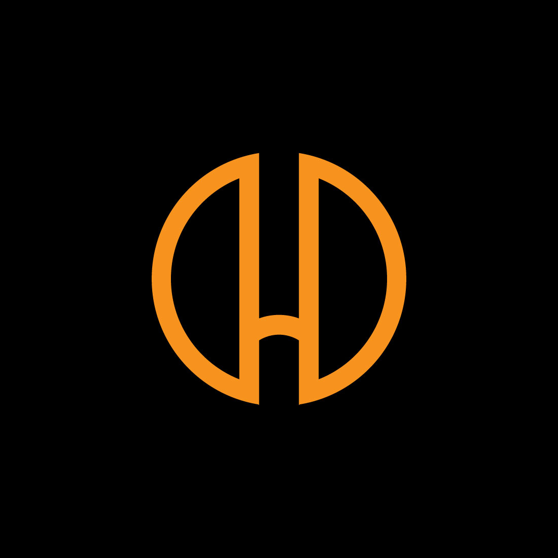 Simple H Letter Logo Design cover image.