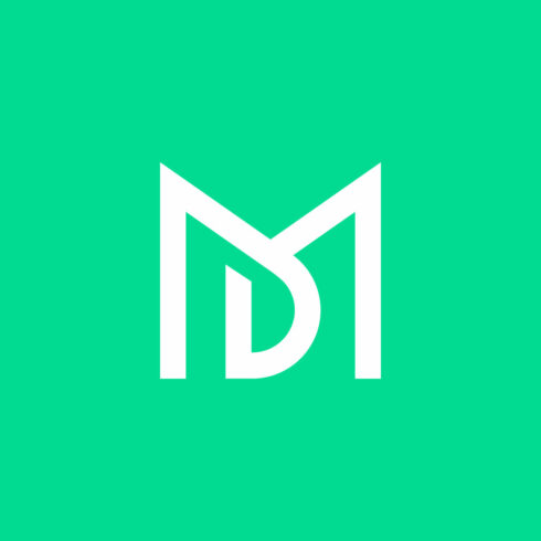 MD Logo Design cover image.