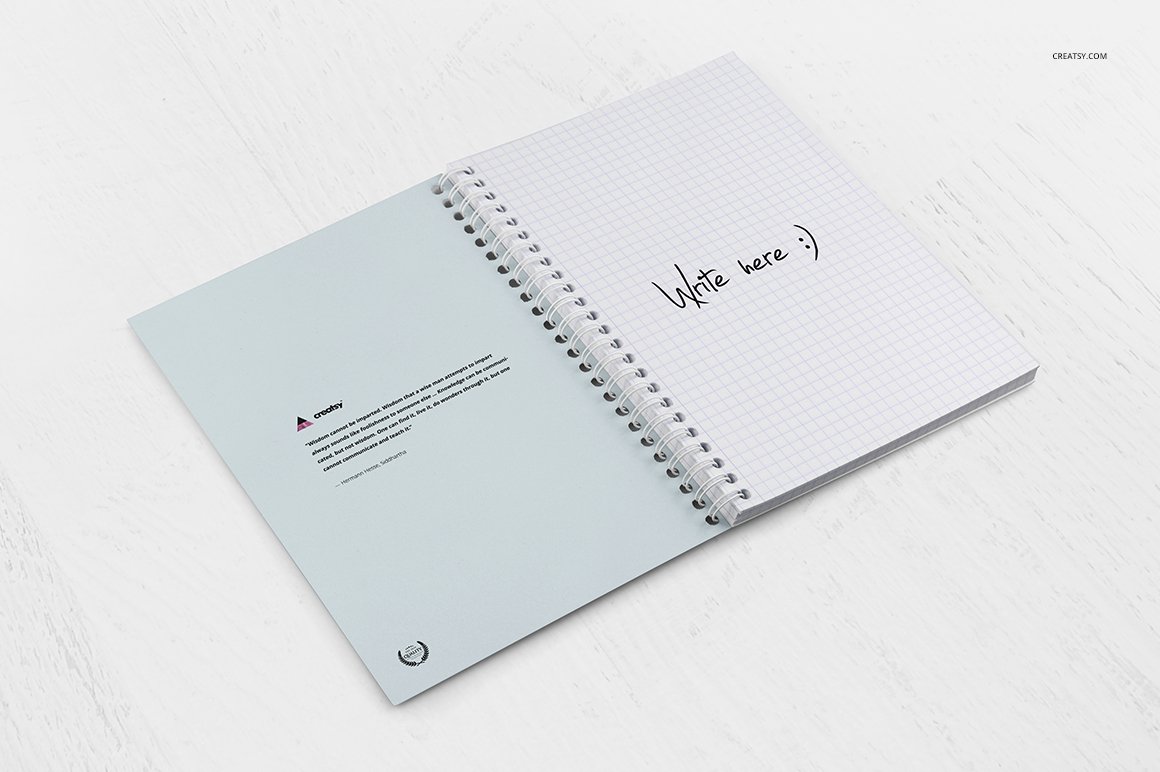 Simple notebook for your thinks.