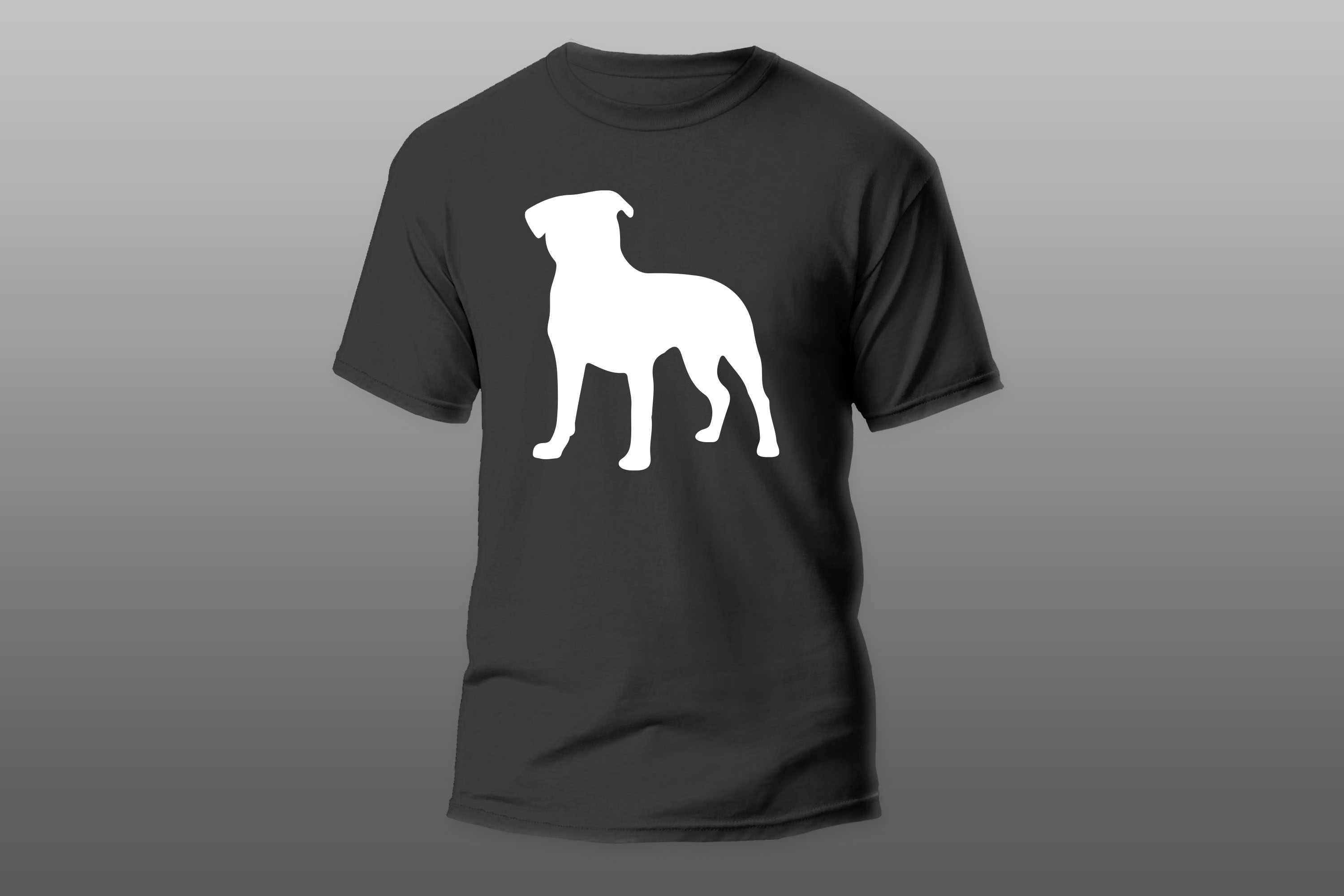 Dog Silhouettes T-Shirt Designs Bundle preview image.