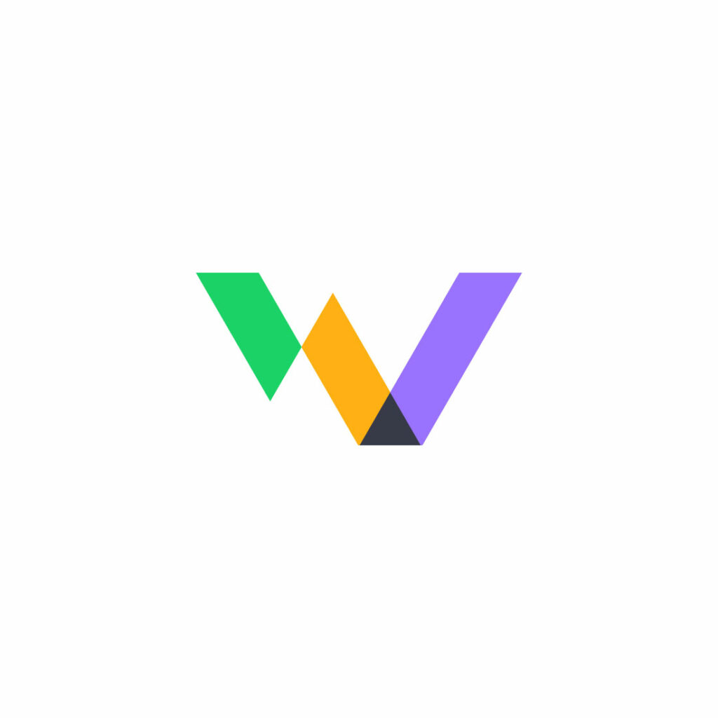 W logo design - MasterBundles