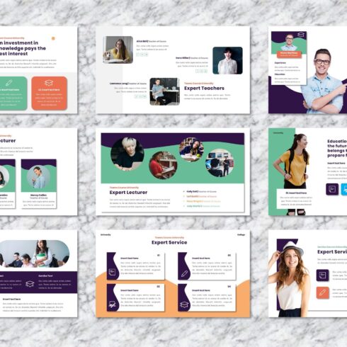 Course - University Powerpoint Templates – MasterBundles